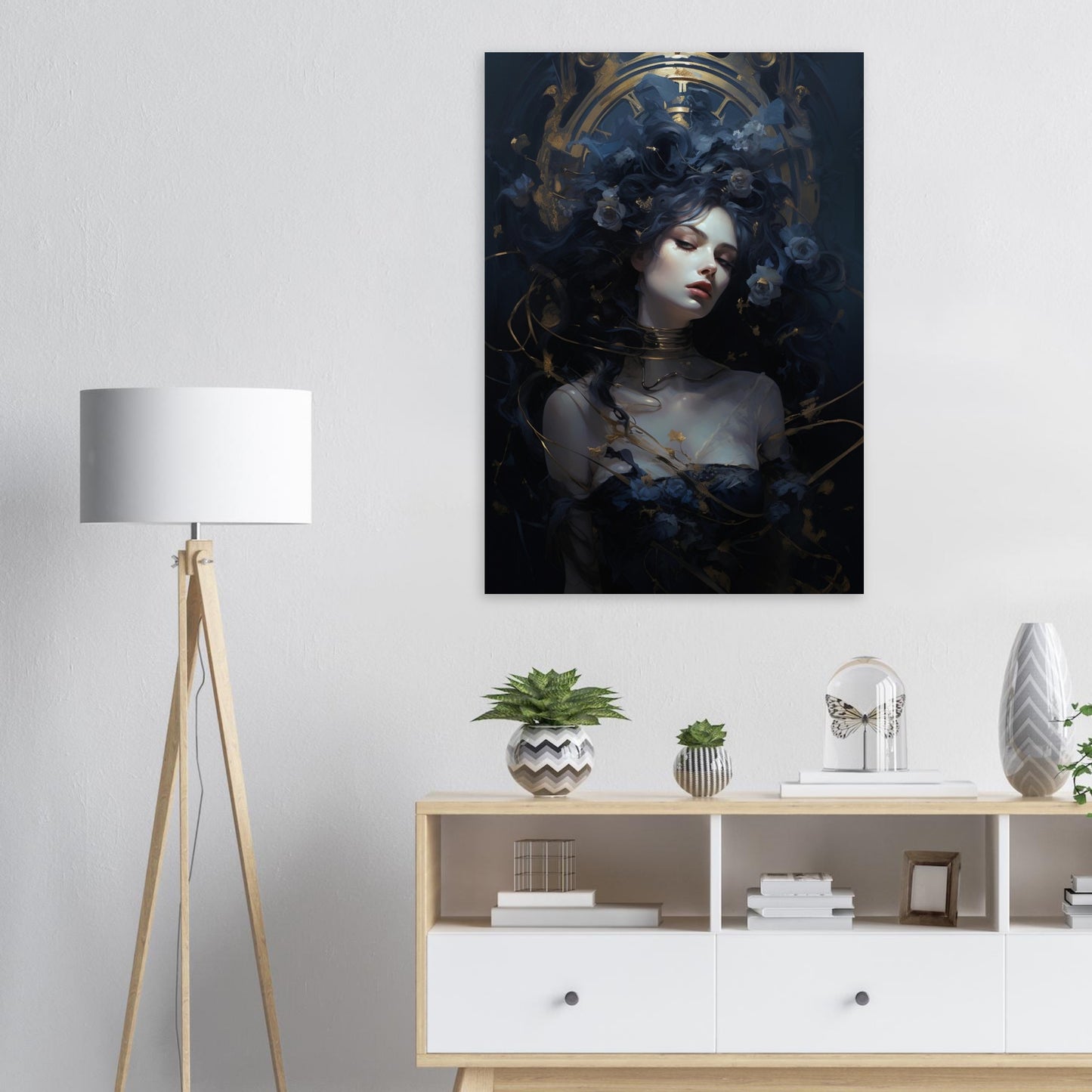 Lady Clock, Aluminiumdruck - Stiers Beste
