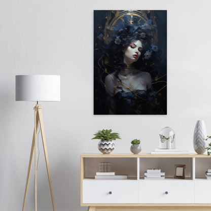 Lady Clock, Aluminiumdruck - Stiers Beste