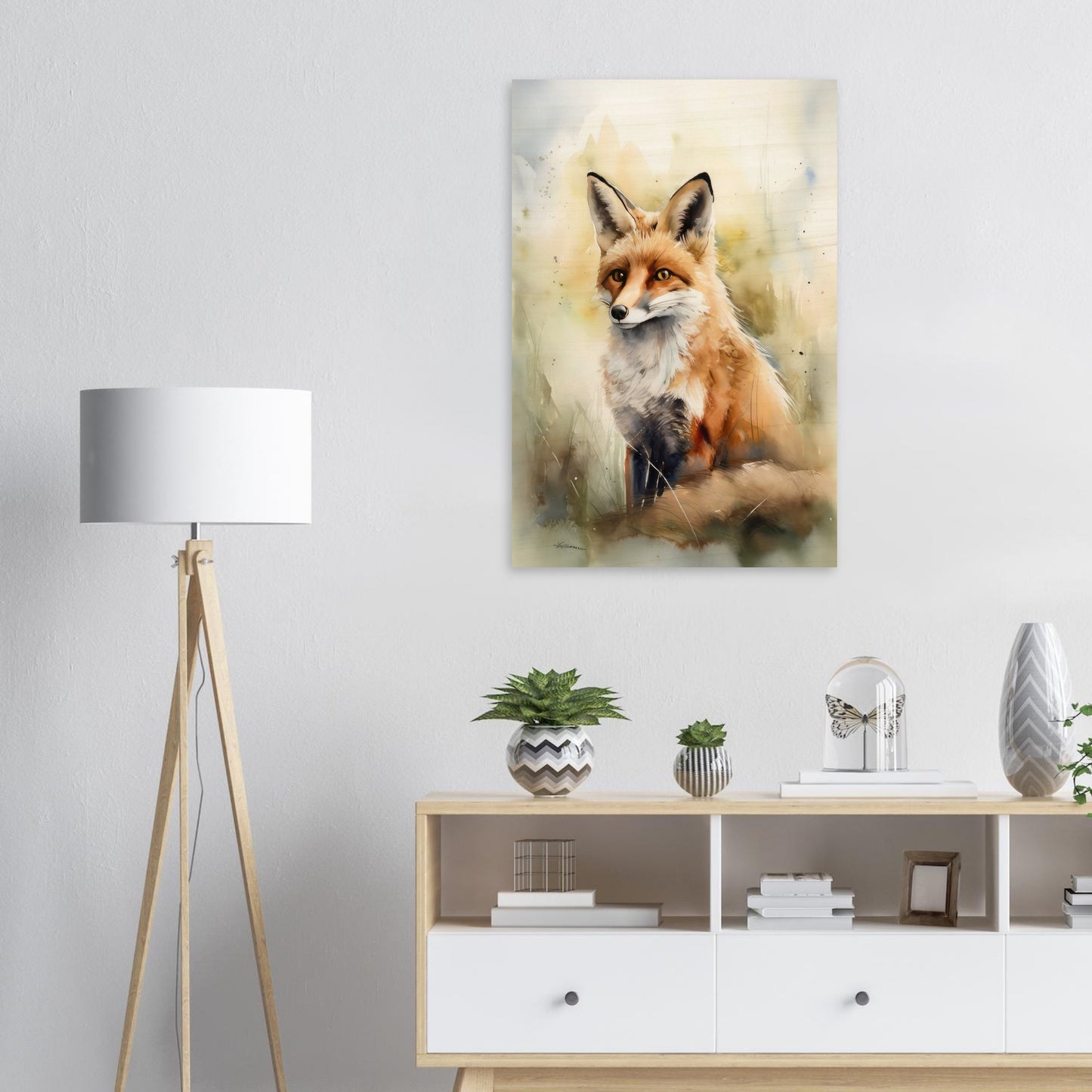 Die Wildnis im Blick, Holzdruck - Stiersbeste