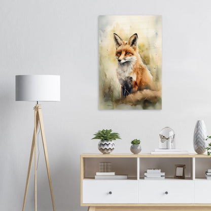 Die Wildnis im Blick, Holzdruck - Stiersbeste