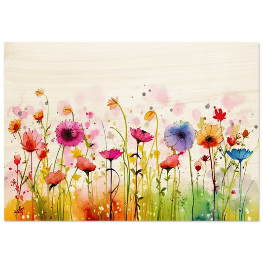 Verspielte Blumenimpressionen - Stiersbeste
