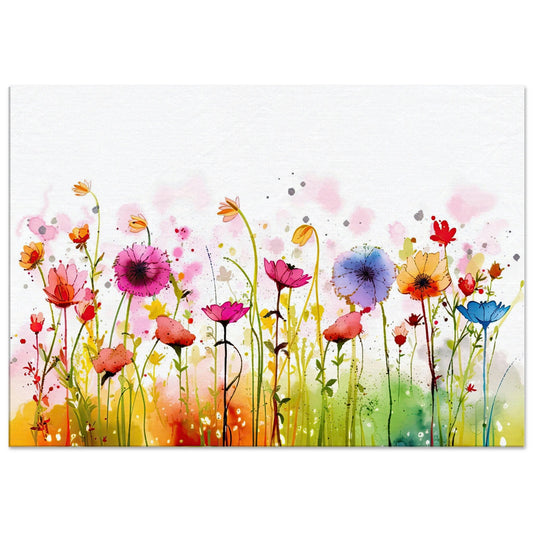 Verspielte Blumenimpressionen - Stiersbeste