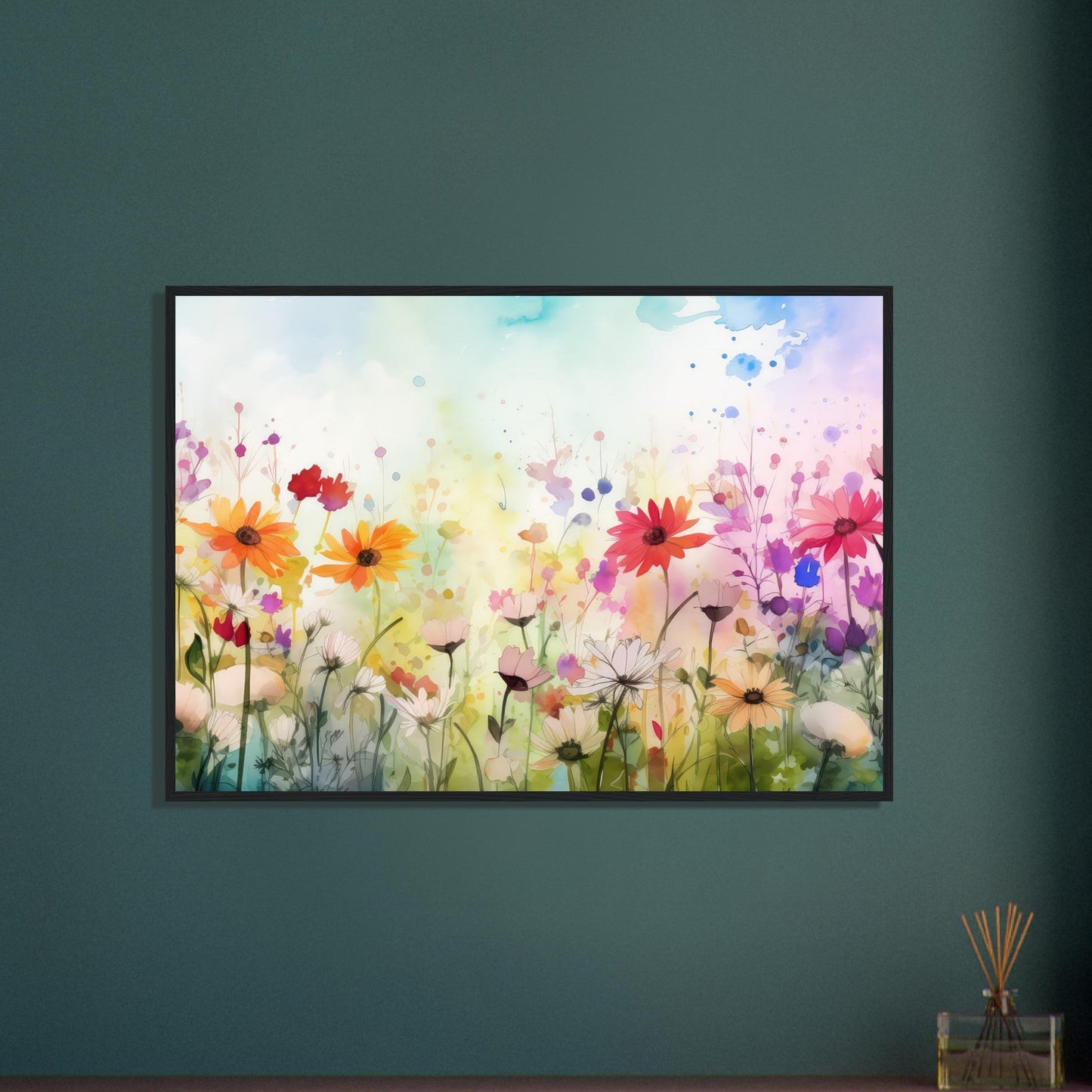 Aquarellzauber der Natur - Stiersbeste