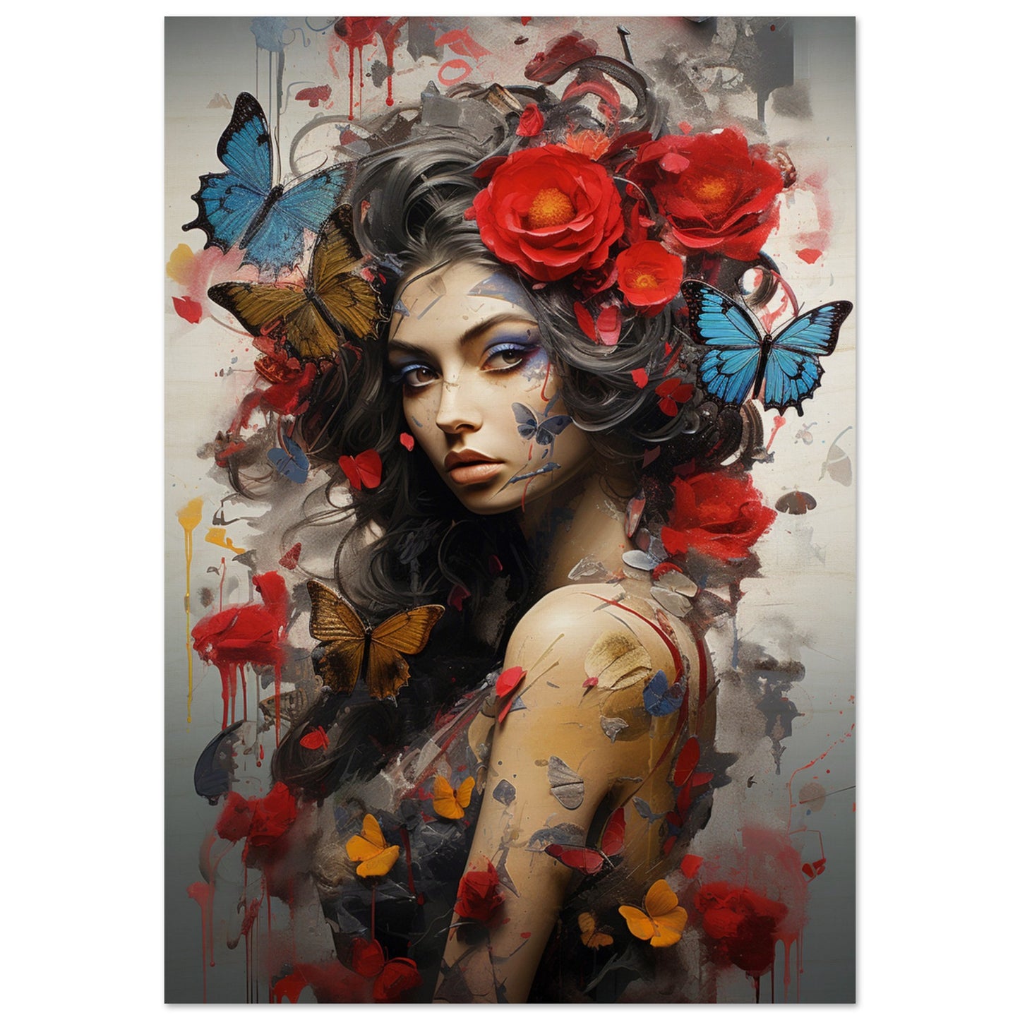 Lady Butterfly, Holzdruck - Stiers Beste