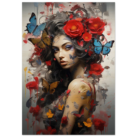 Lady Butterfly, Holzdruck - Stiers Beste