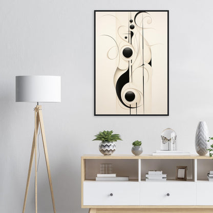 Note It, Poster mit Holzrahmen - Stiers Beste