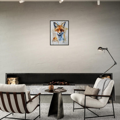 Fuchstraum, Poster mit Alurahmen - Stiersbeste