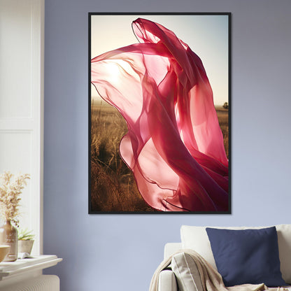 Pink Dance, Poster mit Holzrahmen - Stiers Beste