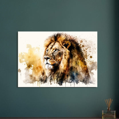 Blick in die Savane, Aluminiumdruck - Stiersbeste