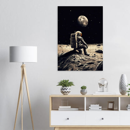 Moon Sit In, Aluminiumdruck - Stiers Beste