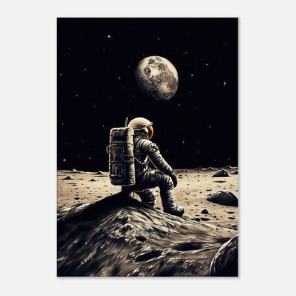 Moon Sit In, Leinwanddruck - Stiers Beste