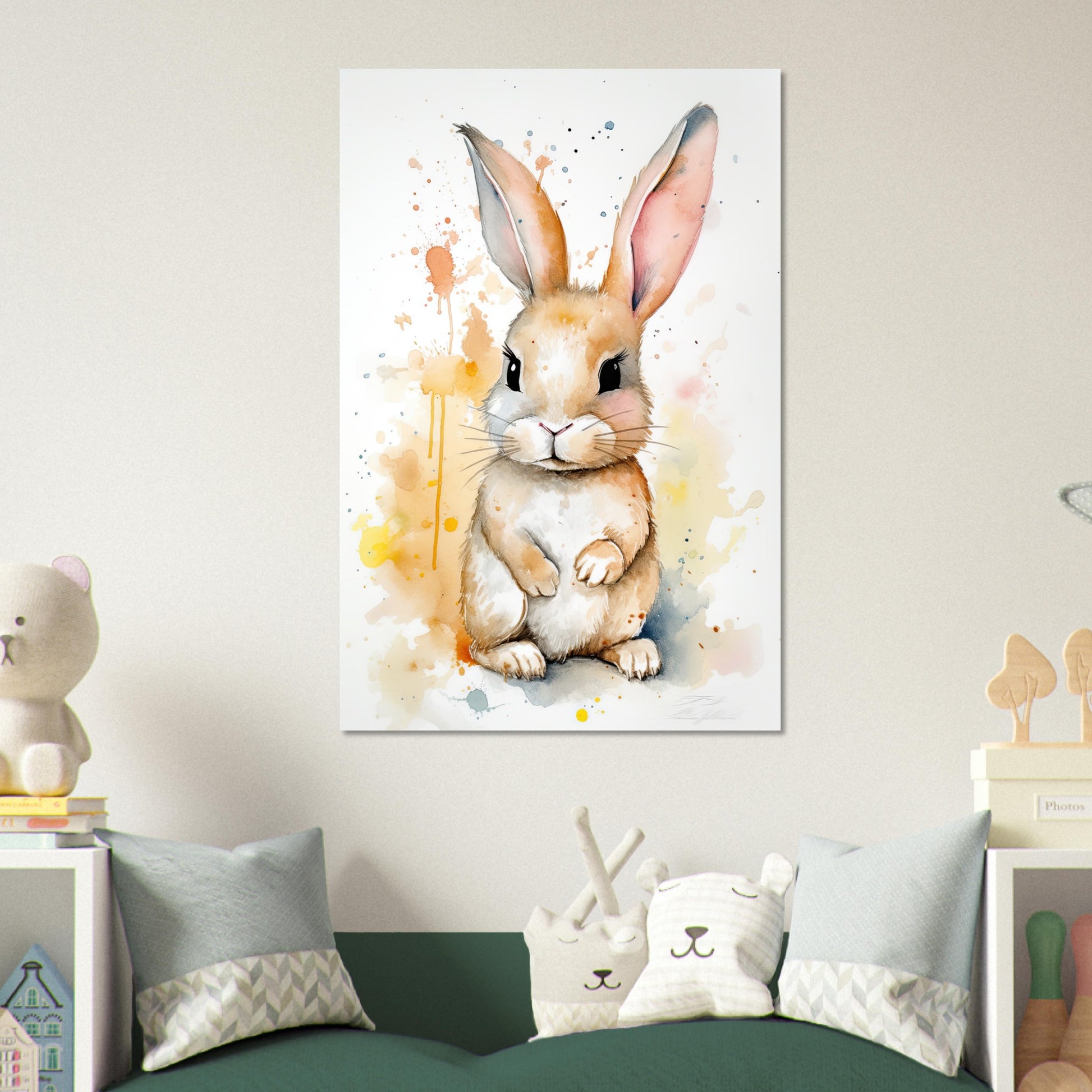Knuddel der Hoppelhase, Poster - Stiersbeste