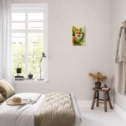 In den Augen des Fuchses, Holzdruck - Stiersbeste