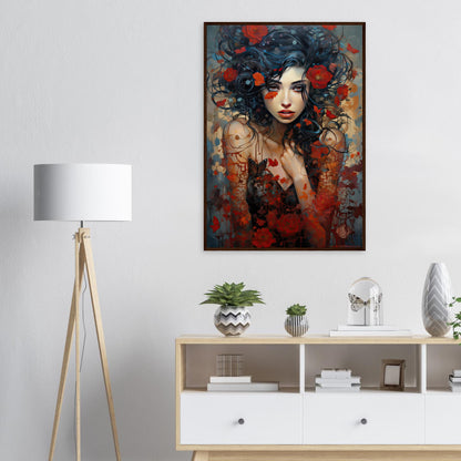 Bitter Sweet, Poster mit Holzrahmen - Stiers Beste