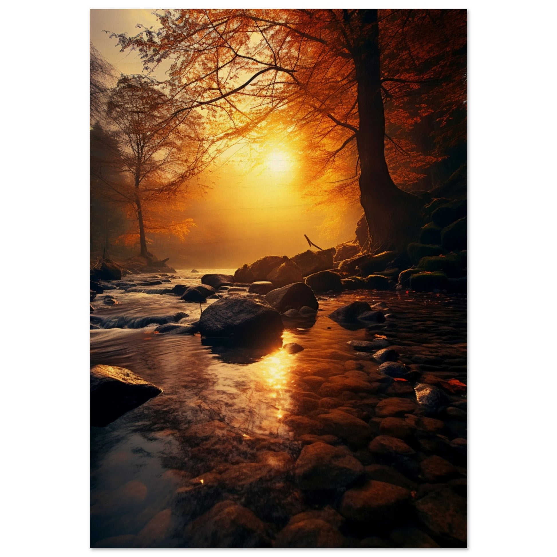 Wald im Sonnenlicht, Print Material - Stiers Beste