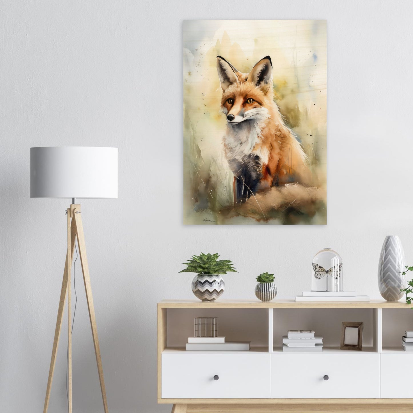 Die Wildnis im Blick, Holzdruck - Stiersbeste