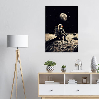 Moon Sit In, Leinwanddruck - Stiers Beste