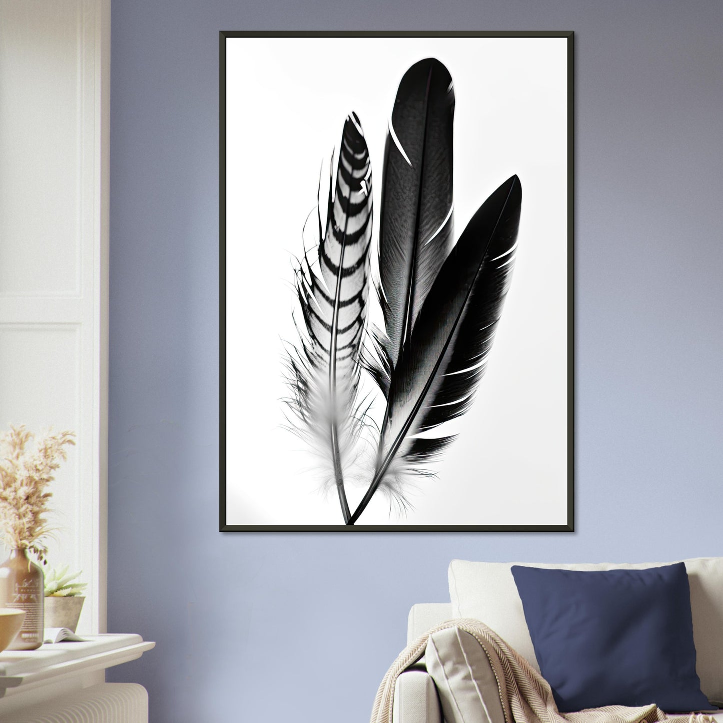 Blackbird, Poster mit Alurahmen - Stiersbeste