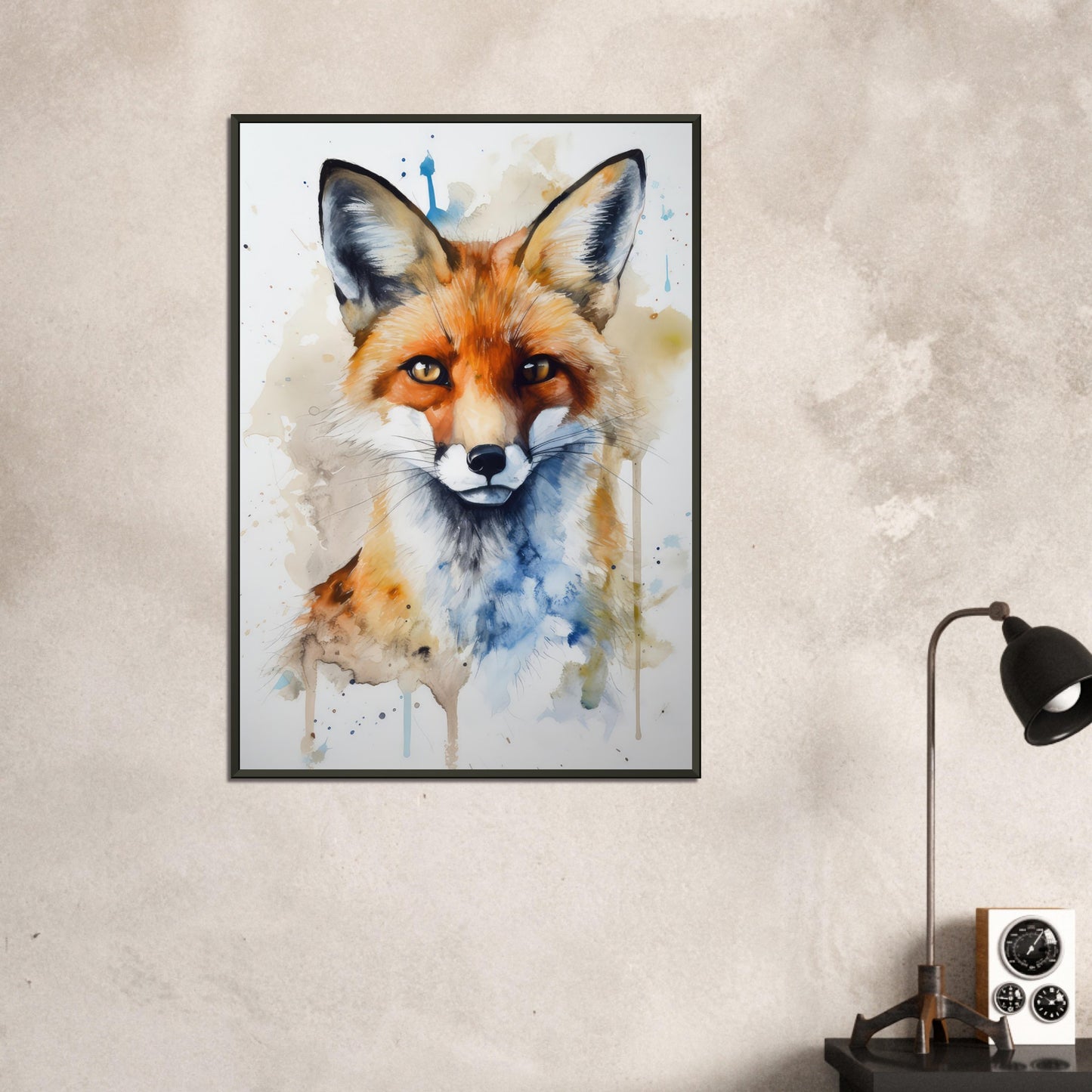 Fuchstraum, Poster mit Alurahmen - Stiersbeste