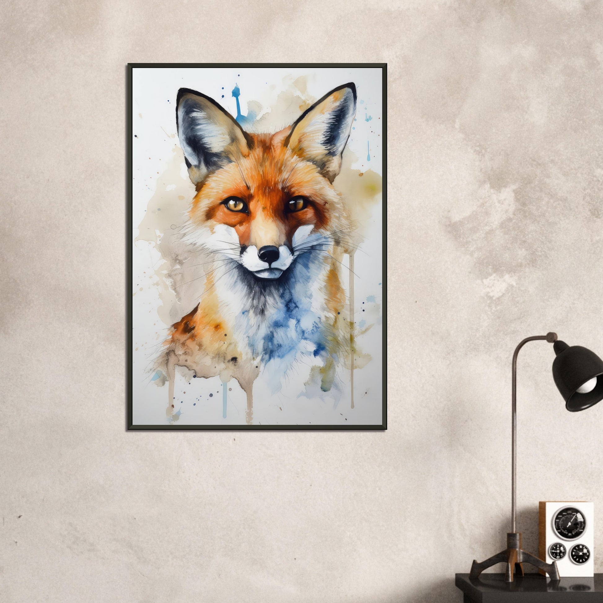 Fuchstraum, Poster mit Alurahmen - Stiersbeste