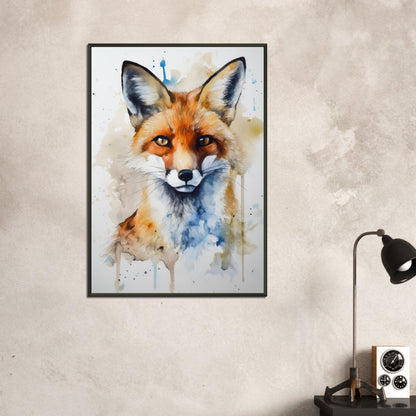 Fuchstraum, Poster mit Alurahmen - Stiersbeste