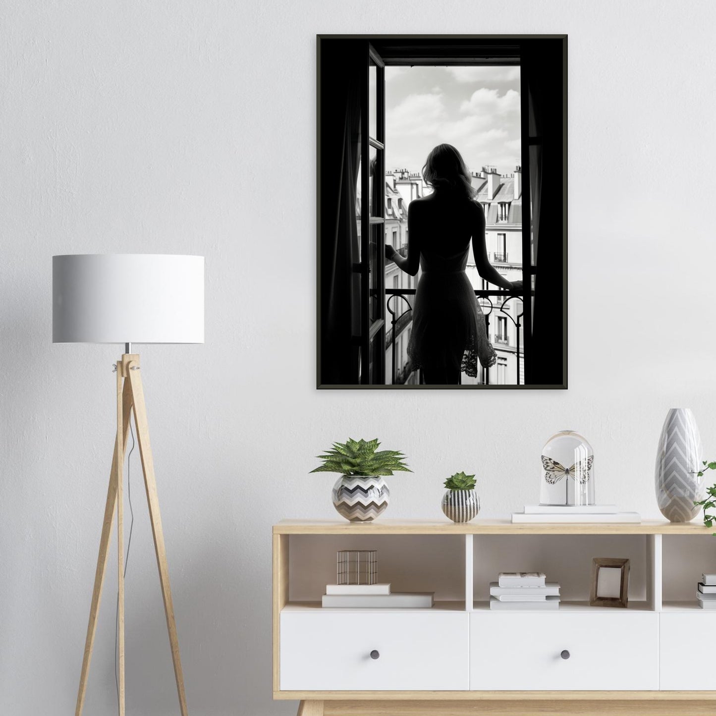 Ausblick, Poster mit Alurahmen - Stiers Beste