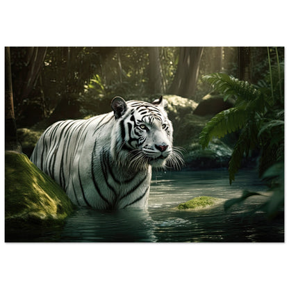 Tiger Bad, Aluminiumdruck - Stiersbeste