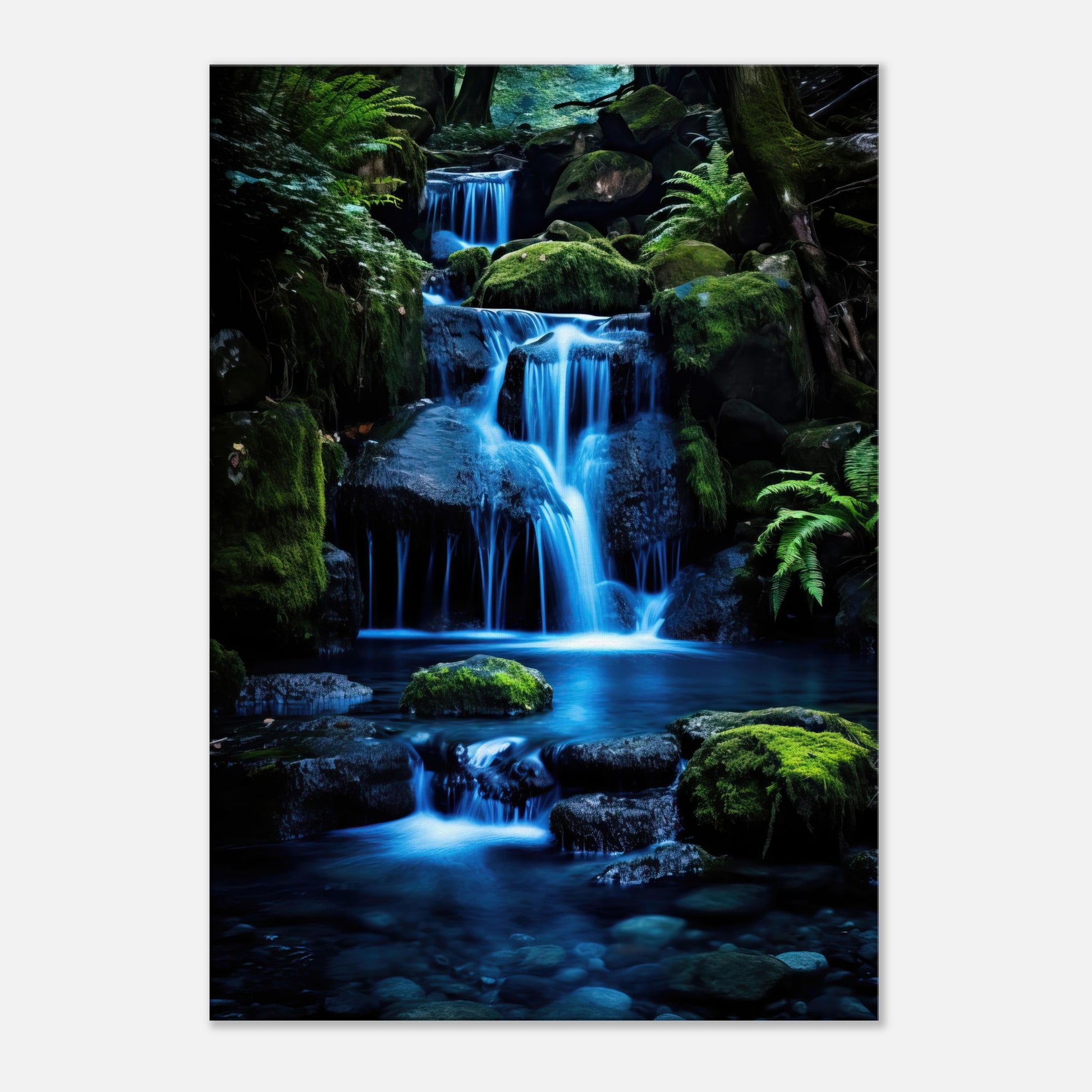Blauer Wasserfall, Print Material - Stiers Beste