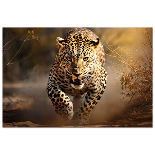 Leoparden Jagd, Poster - Stiers Beste