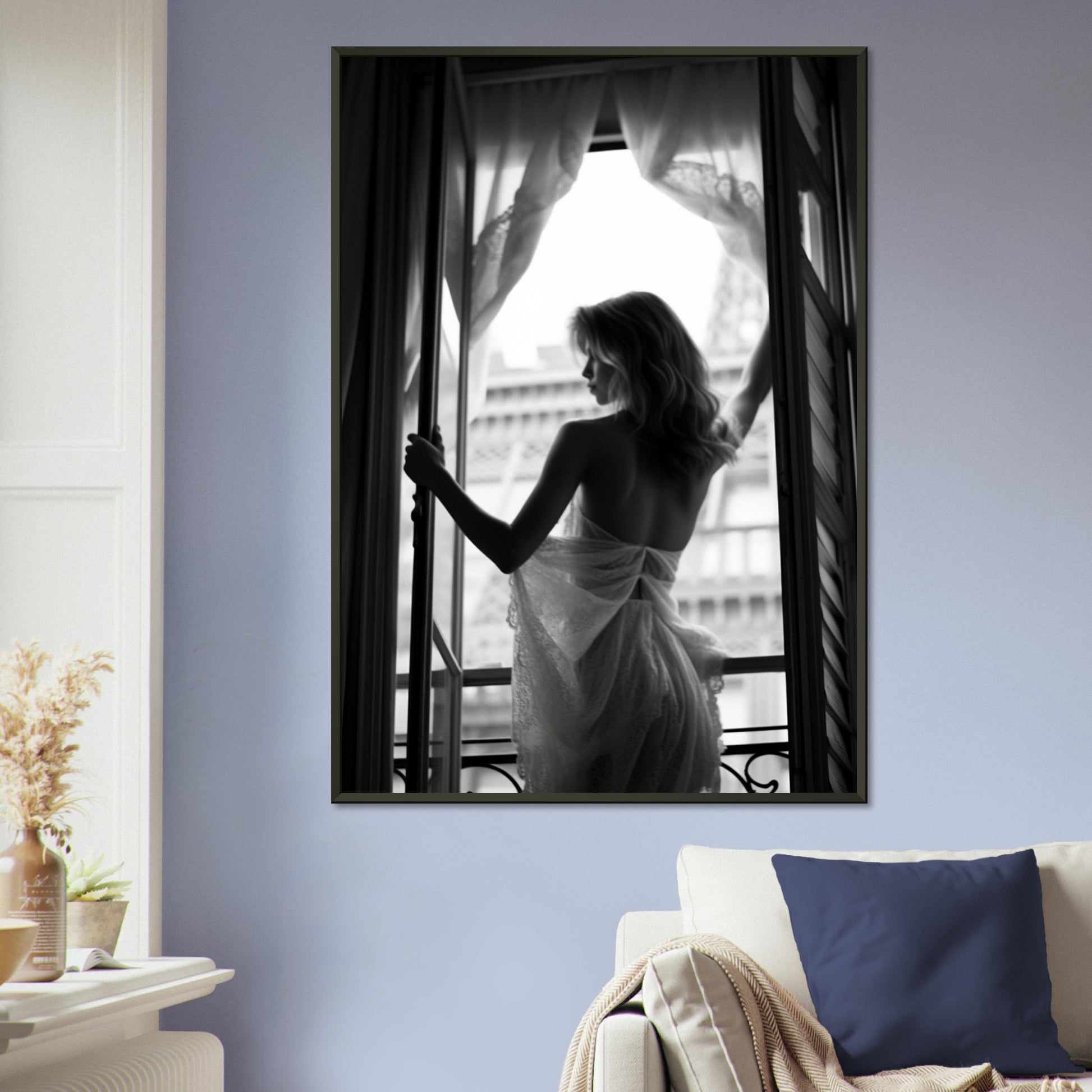 Open Window, Poster mit Alurahmen - Stiers Beste