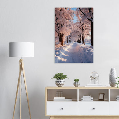 Winterlandschaft, Leinwanddruck - Stiers Beste