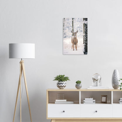 Verschneites Geweih, Poster - Stiers Beste