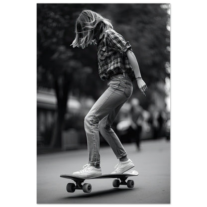 Skater Girl, Poster - Stiersbeste