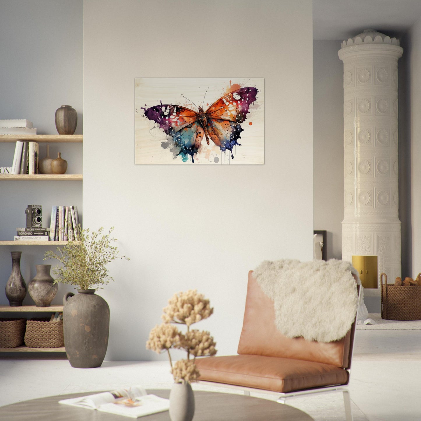 Wings of Color, Holzdruck - Stiersbeste
