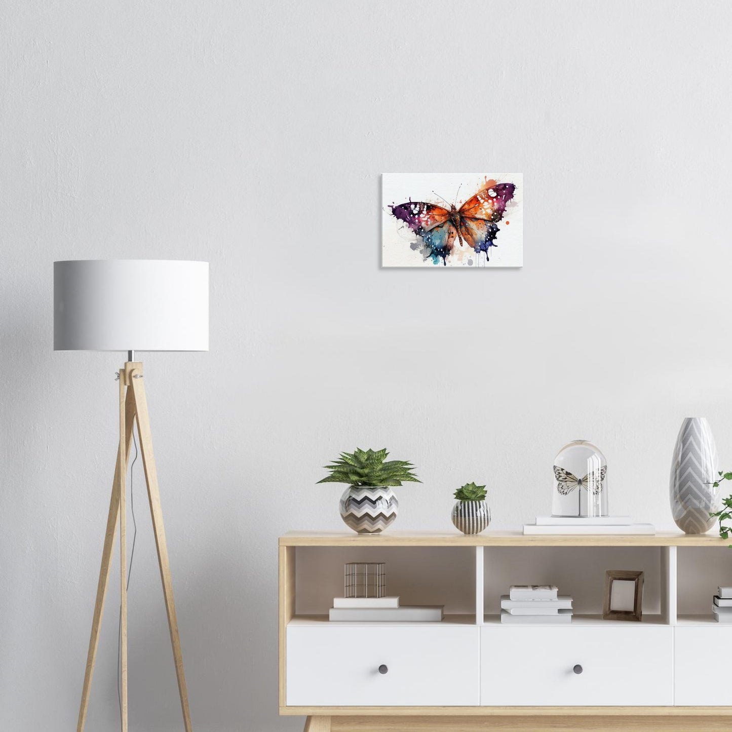 Wings of Color, Leinwanddruck - Stiersbeste