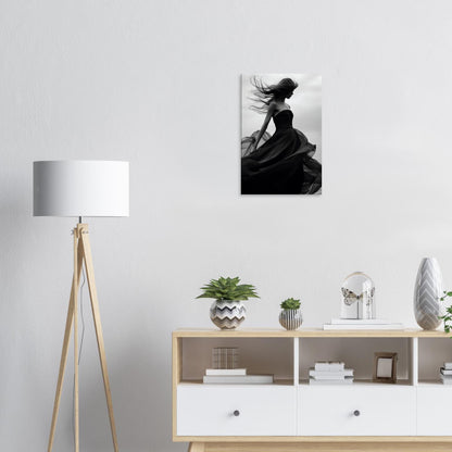 Eleganz im Wind, Leinwanddruck - Stiers Beste