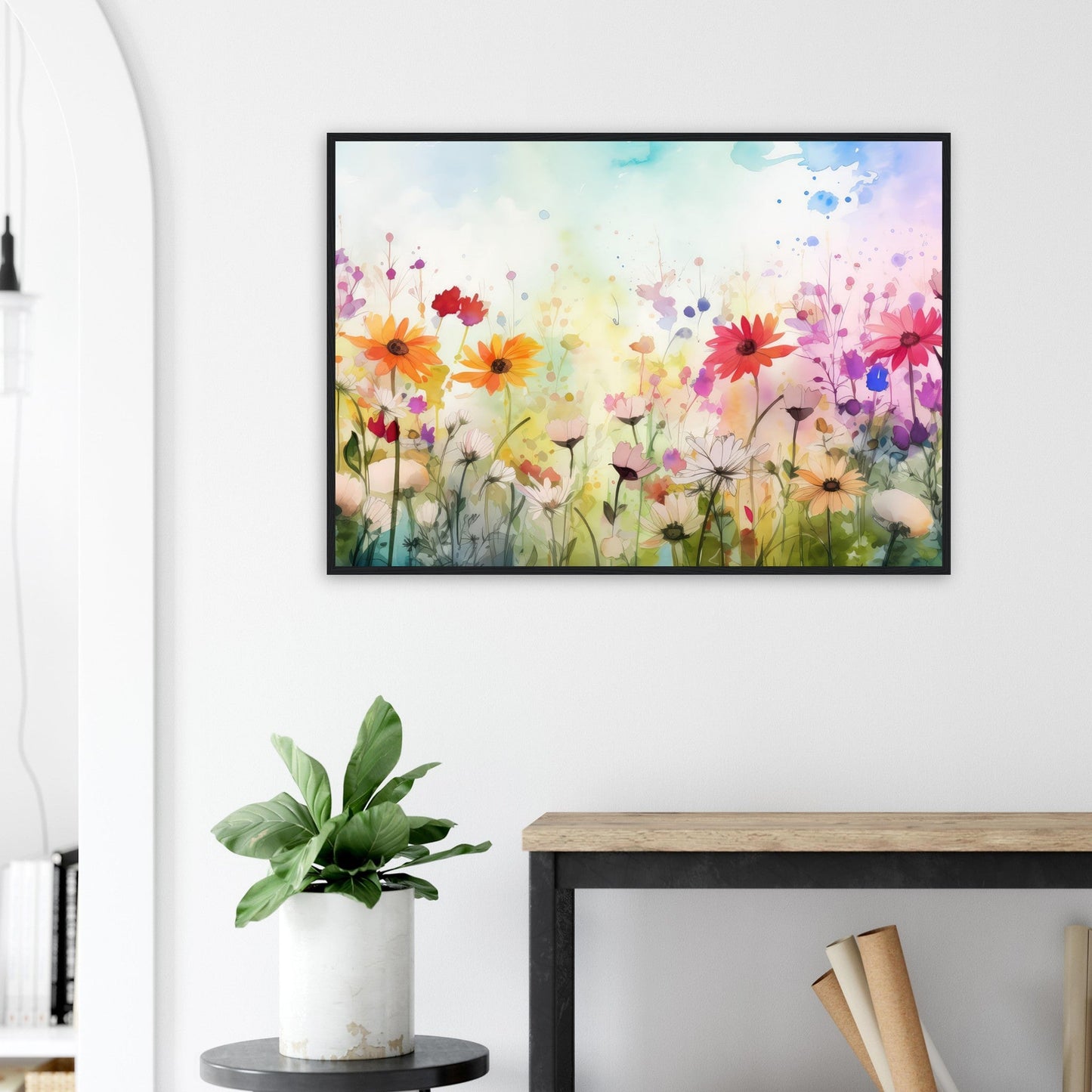 Aquarellzauber der Natur - Stiersbeste