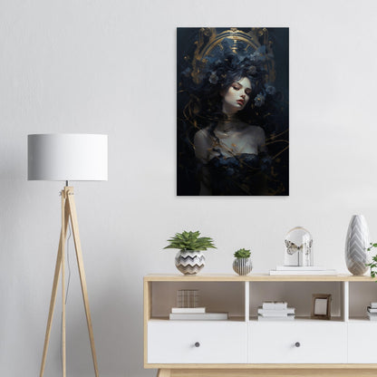 Lady Clock, Holzdruck - Stiers Beste