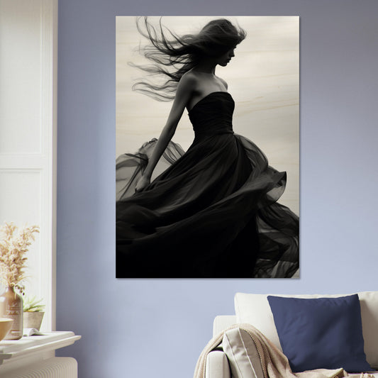 Eleganz im Wind, Holzdruck - Stiers Beste