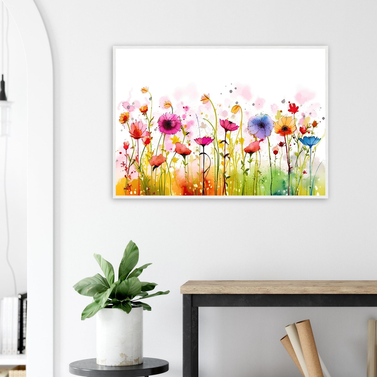 Verspielte Blumenimpressionen - Stiersbeste