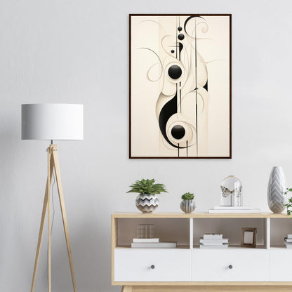 Note It, Poster mit Holzrahmen - Stiers Beste