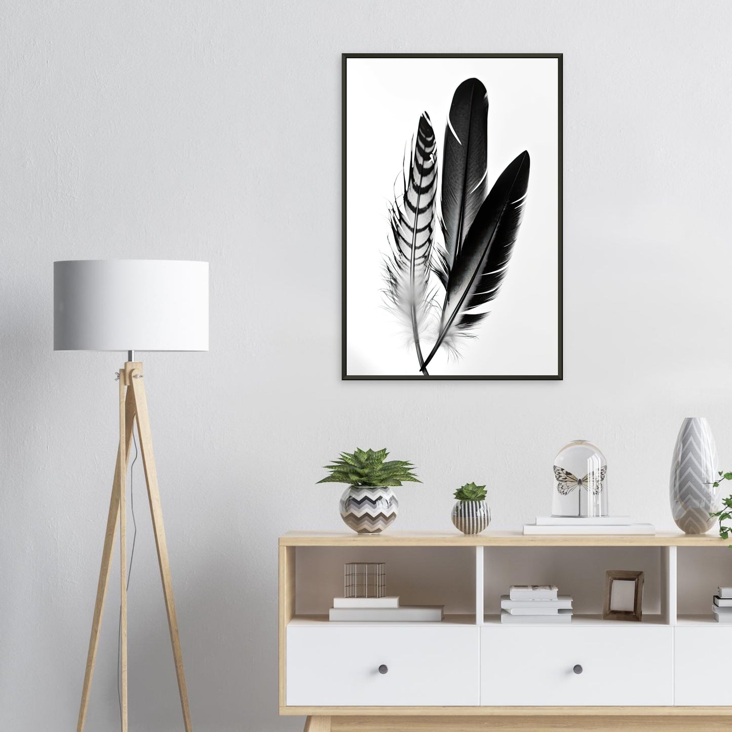 Blackbird, Poster mit Alurahmen - Stiersbeste