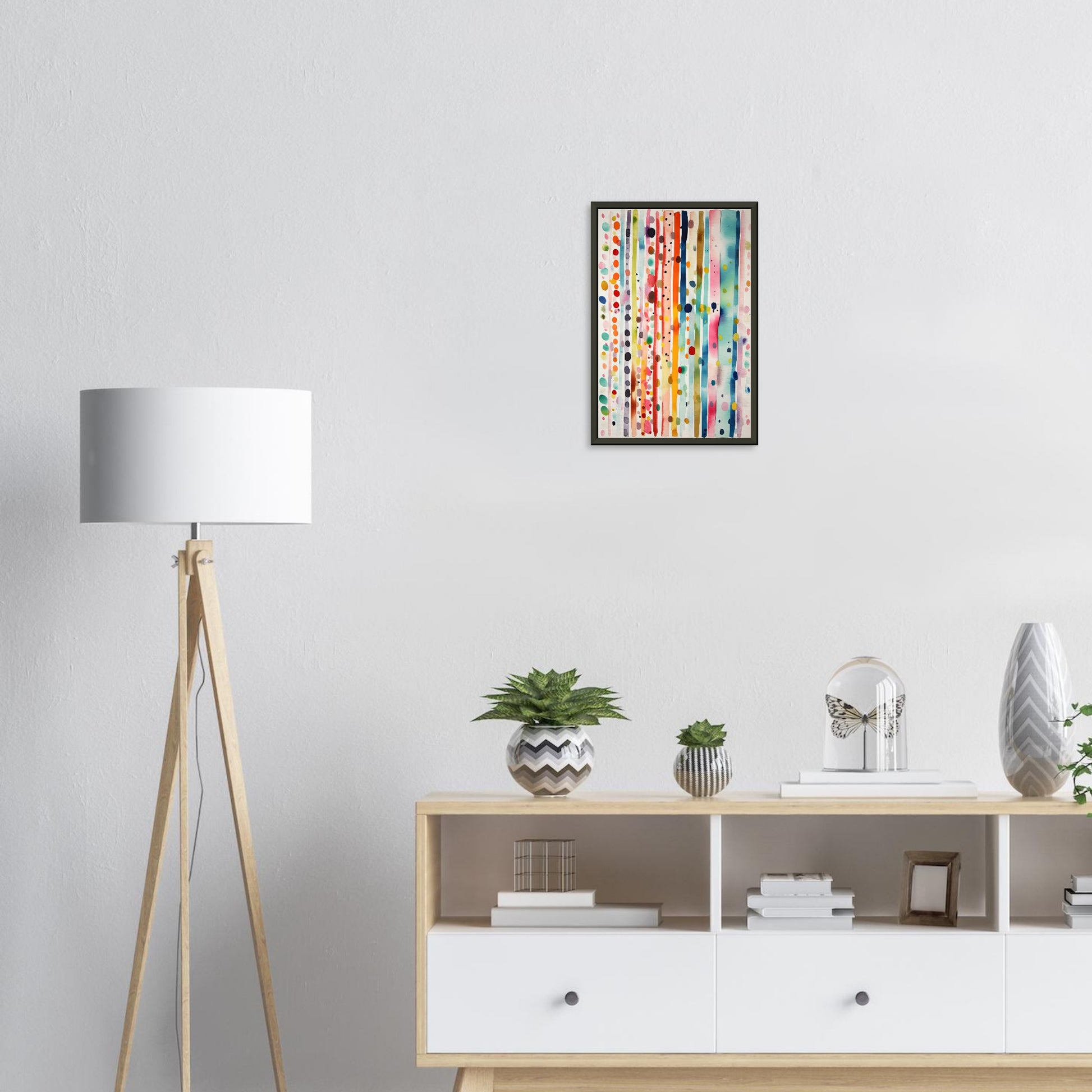 Farbig Gut, Poster mit Alurahmen - Stiers Beste