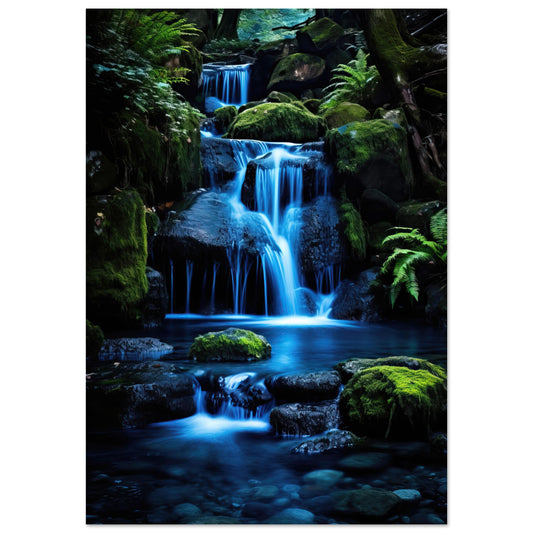 Blauer Wasserfall, Print Material - Stiers Beste