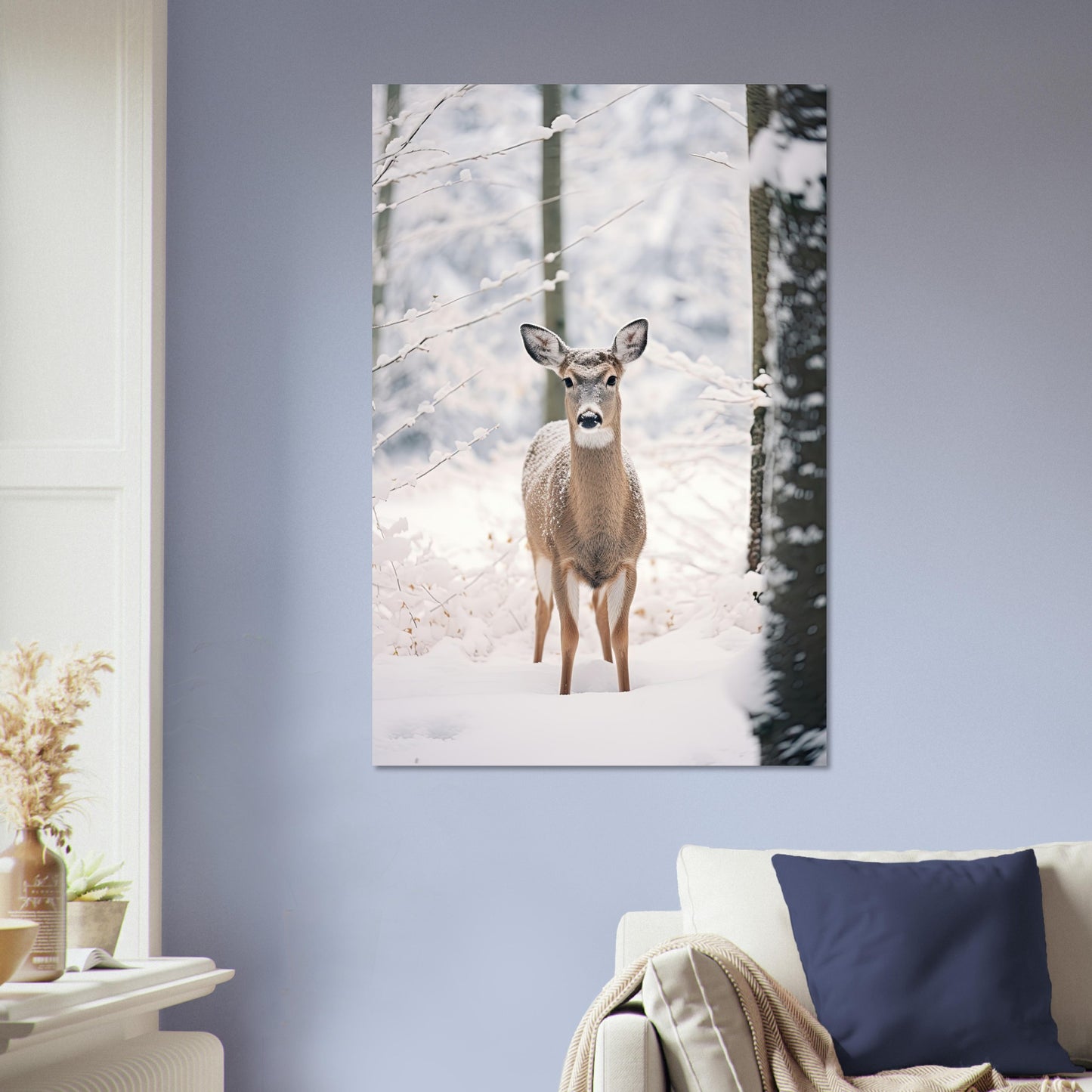 Verschneites Geweih, Poster - Stiers Beste