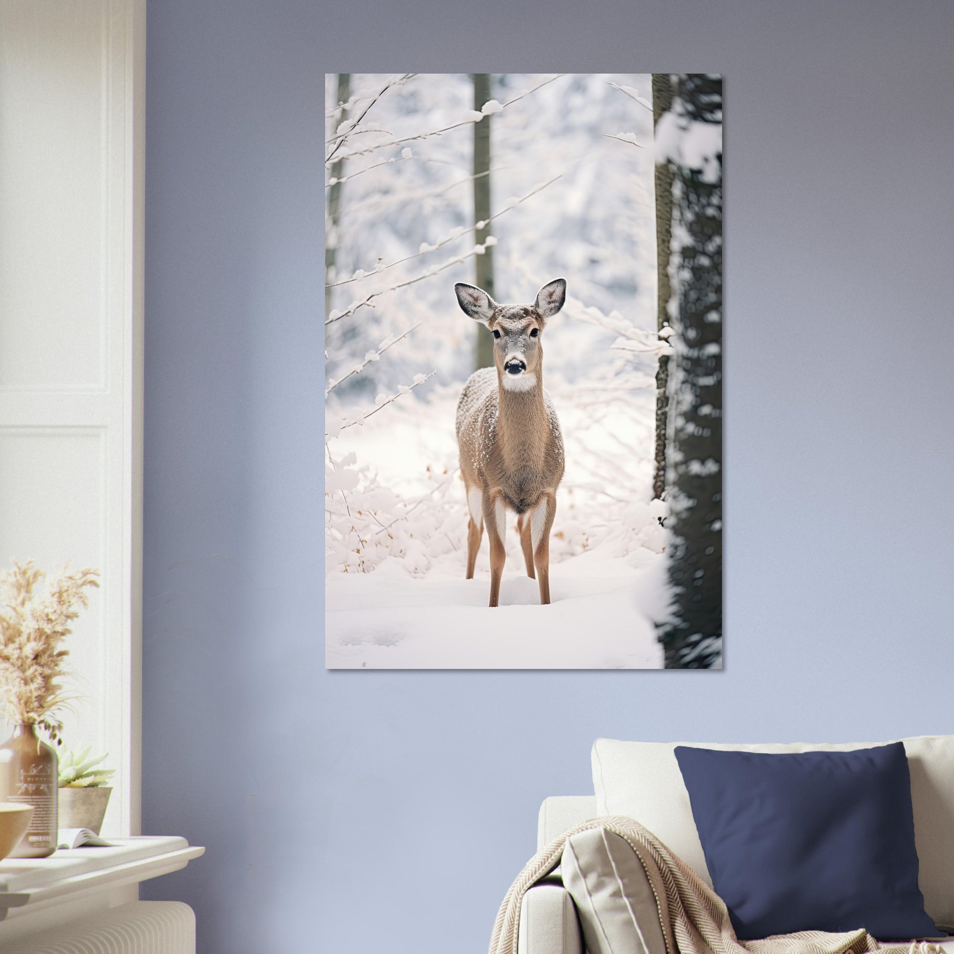 Verschneites Geweih, Poster - Stiers Beste
