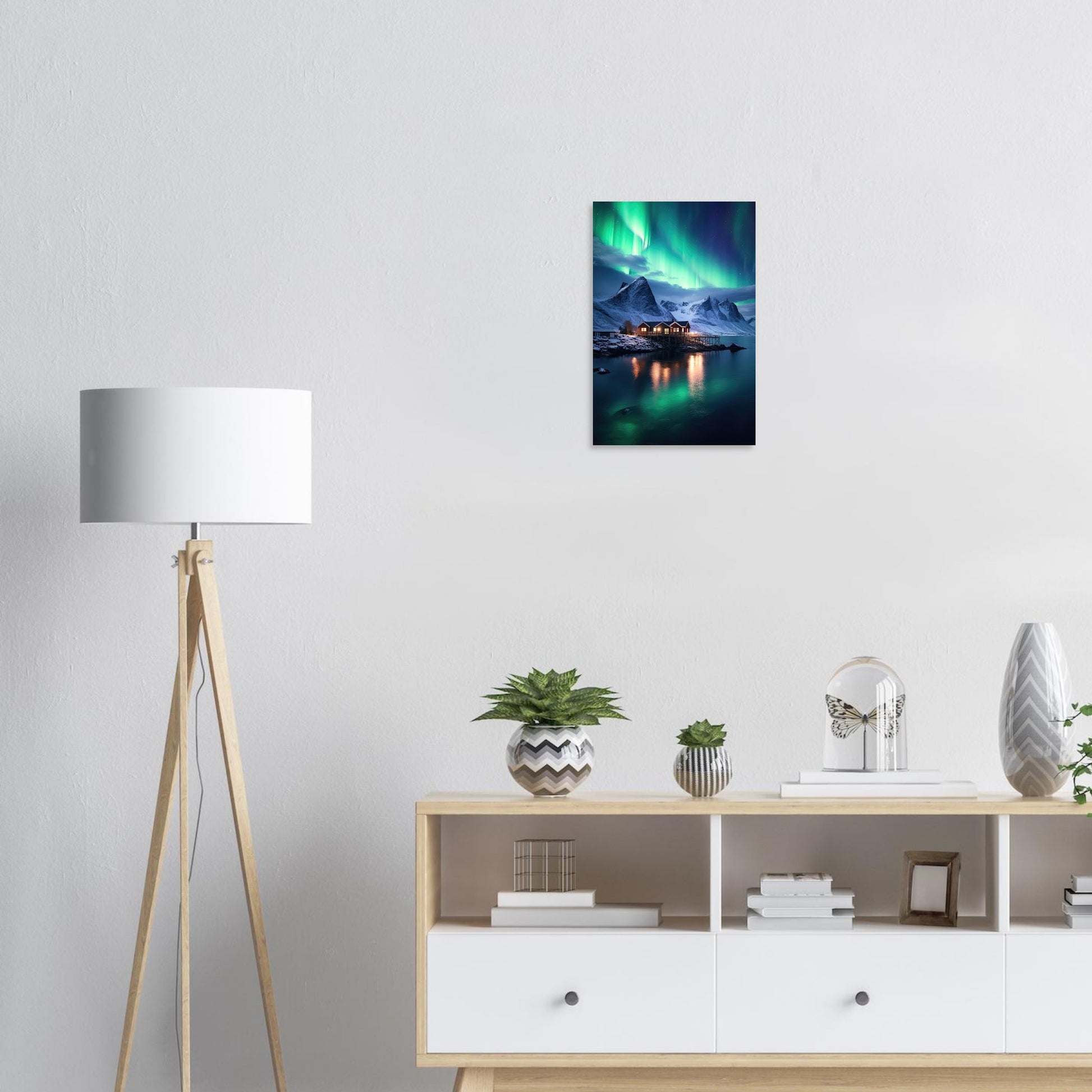 Polarlicht am See, Poster - Stiers Beste