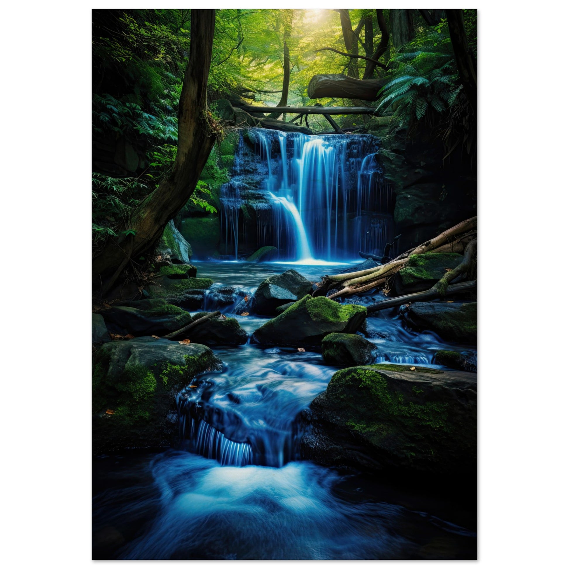 Surreales Blau, Print Material - Stiers Beste