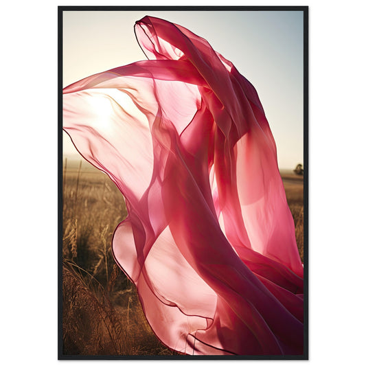 Pink Dance, Poster mit Holzrahmen - Stiers Beste