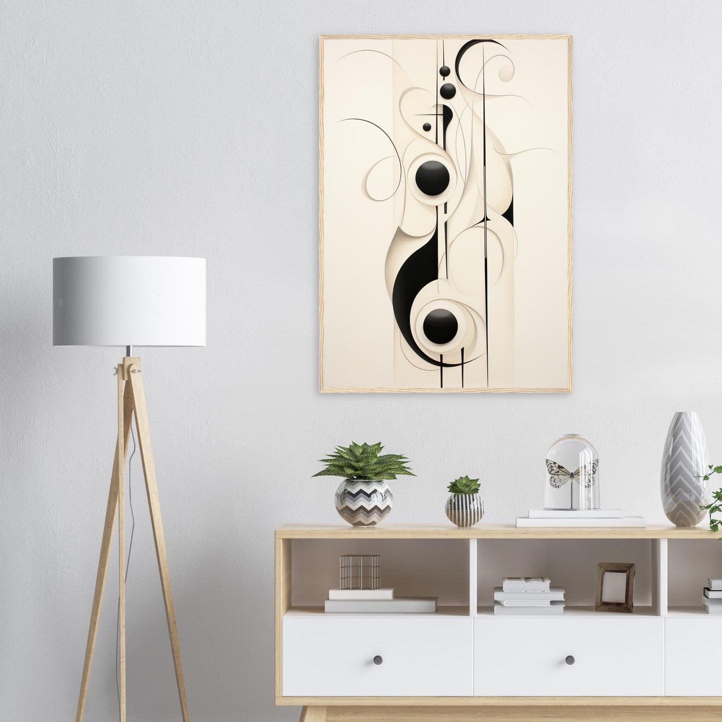 Note It, Poster mit Holzrahmen - Stiers Beste